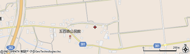 岩手県八幡平市大更（第２７地割）周辺の地図