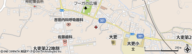 岩手県八幡平市大更（第２１地割）周辺の地図