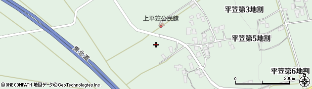 岩手県八幡平市平笠（第２地割）周辺の地図