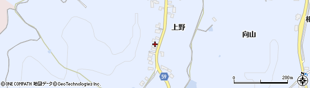 秋田県男鹿市脇本脇本打ケ崎周辺の地図