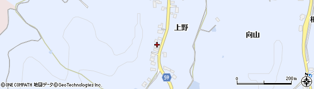 秋田県男鹿市脇本脇本（打ケ崎）周辺の地図