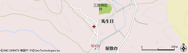秋田県男鹿市船川港仁井山馬生目73周辺の地図