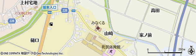 井川町役場　子育て支援ホール周辺の地図