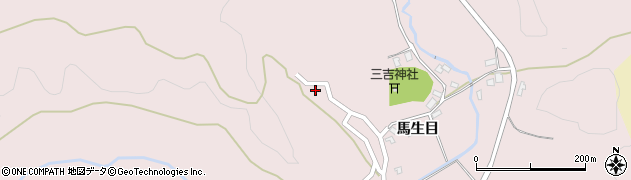 秋田県男鹿市船川港仁井山馬生目22周辺の地図