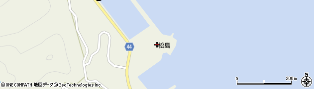 松島周辺の地図