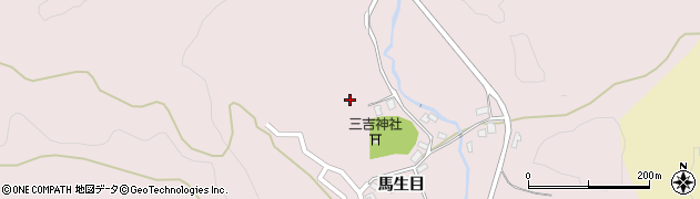 秋田県男鹿市船川港仁井山馬生目97周辺の地図