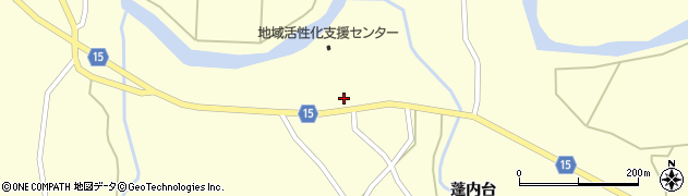秋田県五城目町（南秋田郡）馬場目周辺の地図