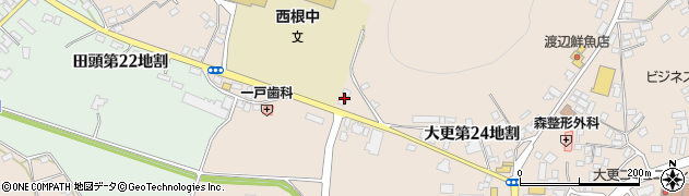 岩手県八幡平市大更（第２４地割）周辺の地図
