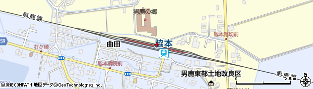 脇本駅周辺の地図
