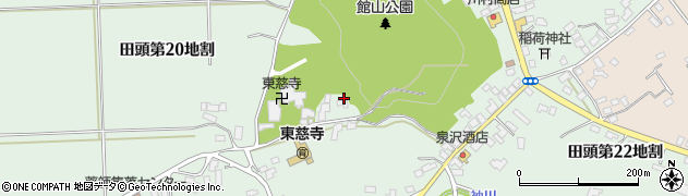 岩手県八幡平市田頭第２３地割周辺の地図