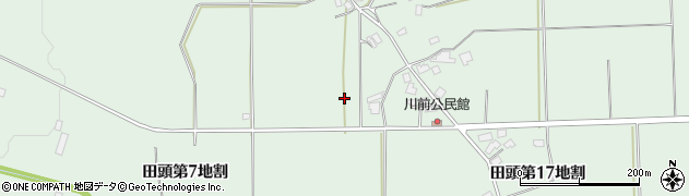 岩手県八幡平市田頭（第７地割）周辺の地図