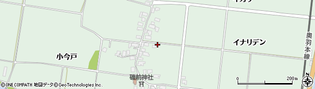 秋田県南秋田郡井川町今戸イナリデン61周辺の地図