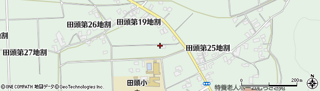 岩手県八幡平市田頭（第１９地割）周辺の地図