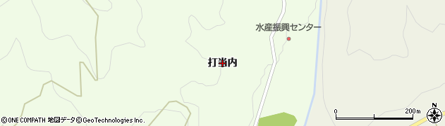 秋田県北秋田市阿仁中村（打当内）周辺の地図