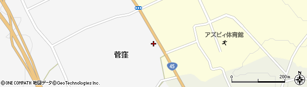 岩泉警察署田野畑駐在所周辺の地図