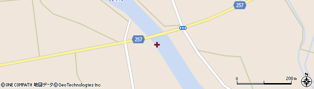 渋川橋周辺の地図