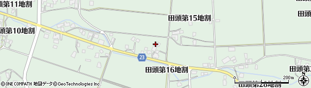 岩手県八幡平市田頭第１５地割周辺の地図