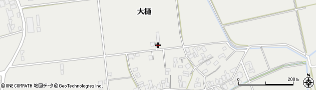 秋田県男鹿市払戸大樋81周辺の地図