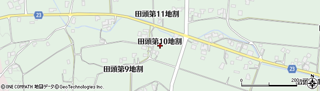 岩手県八幡平市田頭第１０地割周辺の地図