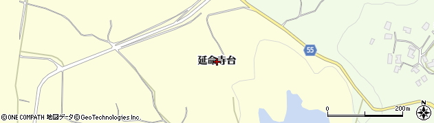 秋田県男鹿市脇本富永（延命寺台）周辺の地図