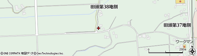 岩手県八幡平市田頭（第３８地割）周辺の地図