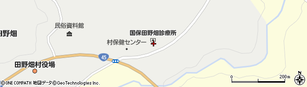 国保田野畑村診療所周辺の地図