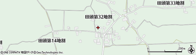 岩手県八幡平市田頭（第３２地割）周辺の地図