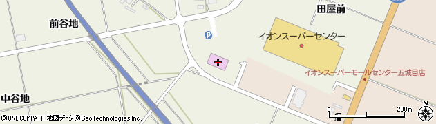 ダイナム秋田五城目店周辺の地図