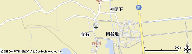 秋田県男鹿市脇本樽沢岡谷地139周辺の地図