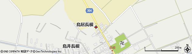秋田県男鹿市福川鳥居長根25周辺の地図