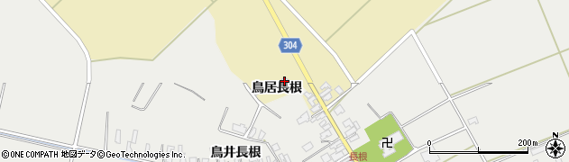 秋田県男鹿市福川鳥居長根28周辺の地図