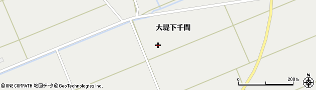 秋田県男鹿市払戸大堤下千間247周辺の地図