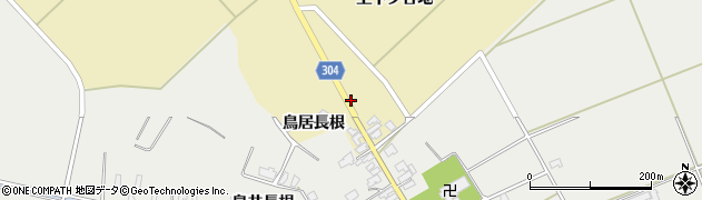 秋田県男鹿市福川上下タ谷地169周辺の地図