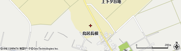 秋田県男鹿市福川鳥居長根19周辺の地図