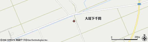 秋田県男鹿市払戸大堤下千間1096周辺の地図
