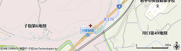 株式会社宮崎商店　岩手町サービスステーション周辺の地図