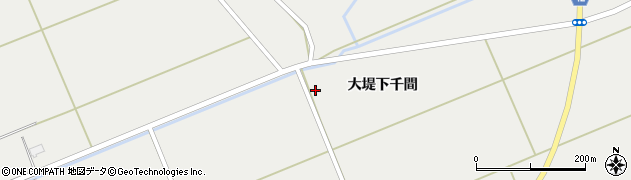 秋田県男鹿市払戸大堤下千間305周辺の地図