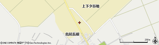 秋田県男鹿市福川上下タ谷地173周辺の地図