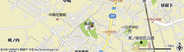 清源寺周辺の地図