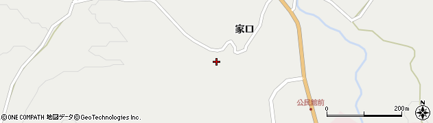秋田県男鹿市男鹿中山町（芹柿沢）周辺の地図