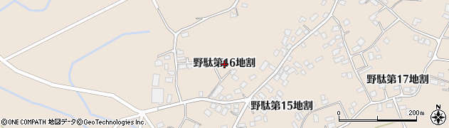 岩手県八幡平市野駄（第１６地割）周辺の地図