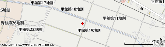 岩手県八幡平市平舘（第１９地割）周辺の地図