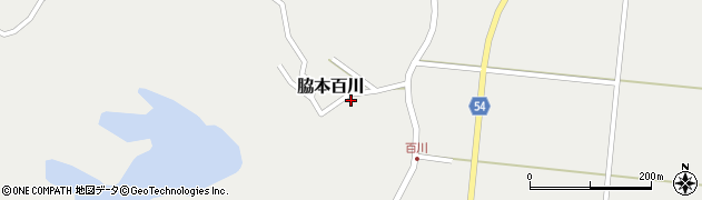 秋田県男鹿市脇本百川（相ノ沢）周辺の地図
