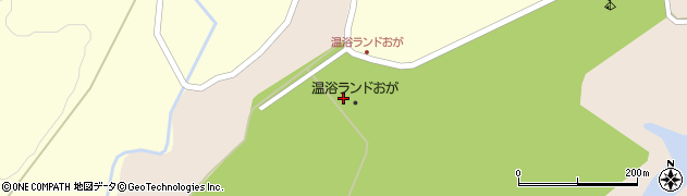 秋田県男鹿市北浦北浦（平岱山）周辺の地図