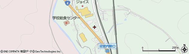 中川石油株式会社　沼宮内ＳＳ周辺の地図
