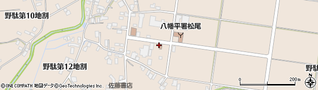 岩手警察署松尾駐在所周辺の地図