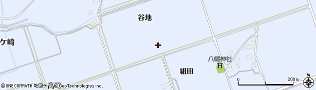 秋田県五城目町（南秋田郡）富津内下山内周辺の地図