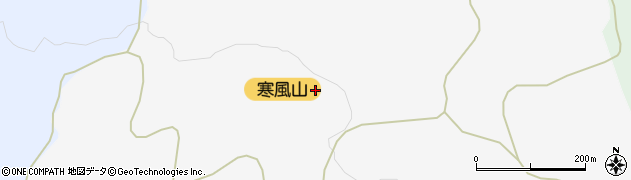 秋田県男鹿市五里合箱井（大信太）周辺の地図