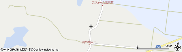 秋田県男鹿市脇本百川（山崎）周辺の地図