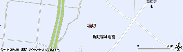 岩手県八幡平市堀切周辺の地図